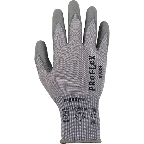 Gants r&eacute;sistant &agrave; la coupe Proflex 7024, Taille Petit, Calibre 13, Rev&ecirc;tement Polyur&eacute;thane, Enveloppe en Polyester/PEHP/Spandex, ASTM ANSI niveau A2/EN 388 niveau B FMT Sales Ltd