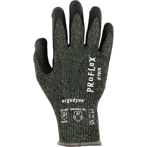 Gants enduit de nitrile r&eacute;sistant &agrave; la coupe ProFlex 7070, Taille Petit, Calibre 13, Rev&ecirc;tement Nitrile, Enveloppe en Aramide, ASTM ANSI niveau A7/EN 388 niveau F FMT Sales Ltd