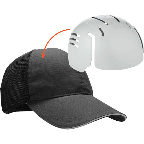 Casquette de baseball standard Skullerz 8946 avec encart, Noir FMT Sales Ltd