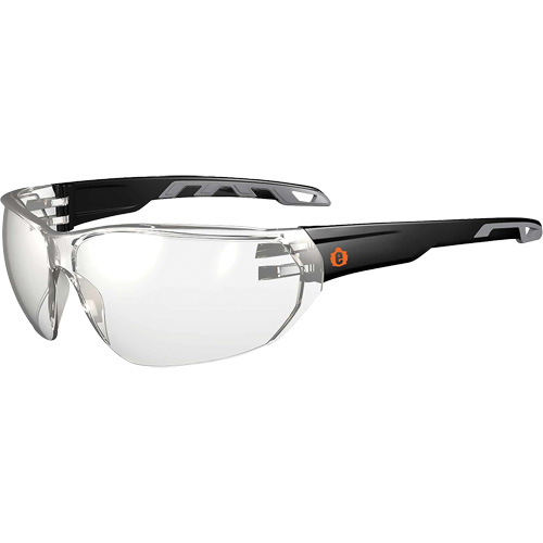 Lunettes de s&eacute;curit&eacute; sans monture Skullerz VALI, Lentille Int&eacute;rieur/ext&eacute;rieur, Anti-&eacute;gratignures, ANSI Z87+/R&eacute;pond ou surpasse la norme CSA Z94.3 FMT Sales Ltd