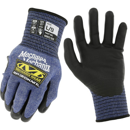 Gants r&eacute;sistants aux coupures SpeeKnit S2EC03, Taille Petit/7, Calibre 18, Rev&ecirc;tement Ur&eacute;thane, Enveloppe en PEHP/Tungst&egrave;ne, ASTM ANSI niveau A7/EN 388 niveau F FMT Sales Ltd