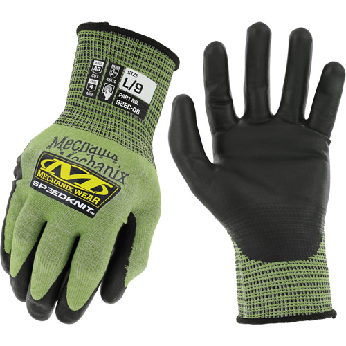 Gants r&eacute;sistants aux coupures SpeeKnit S2EC06, Taille Petit/7, Calibre 18, Rev&ecirc;tement Ur&eacute;thane, Enveloppe en PEHP/Tungst&egrave;ne, ASTM ANSI niveau A4/EN 388 niveau D FMT Sales Ltd