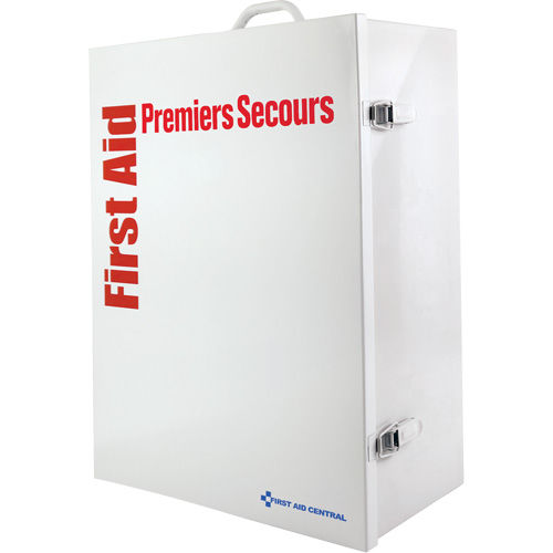 Armoire pour premiers soins SmartCompliance, R&eacute;pond &agrave; la norme CSA Z1220-17 type 3 environnements &agrave; haut risque, Moyen (26-50 travailleurs) FMT Sales Ltd