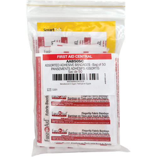 Recharge de bandages adh&eacute;sifs SmartCompliance, Assorti, Tissu/Plastique, Non st&eacute;rile FMT Sales Ltd