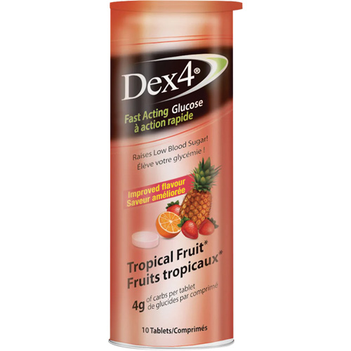 Comprim&eacute;s de glucose Dex4 Dynamic FMT Sales Ltd