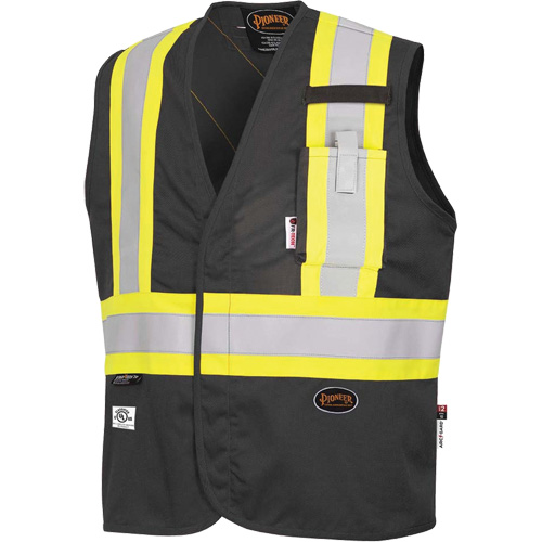 7729 Veste r&eacute;sistante aux arcs &eacute;lectriques FR-Tech, Petit, Noir, 10 cal/cm² FMT Sales Ltd