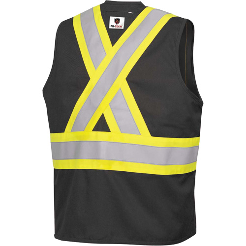 7729 Veste r&eacute;sistante aux arcs &eacute;lectriques FR-Tech, Petit, Noir, 10 cal/cm² FMT Sales Ltd