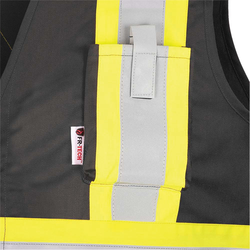 7729 Veste r&eacute;sistante aux arcs &eacute;lectriques FR-Tech, Petit, Noir, 10 cal/cm² FMT Sales Ltd