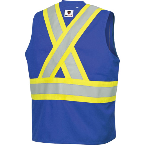 7730 Veste r&eacute;sistante aux arcs &eacute;lectriques FR-Tech, Petit, Bleu royal, 10 cal/cm² FMT Sales Ltd