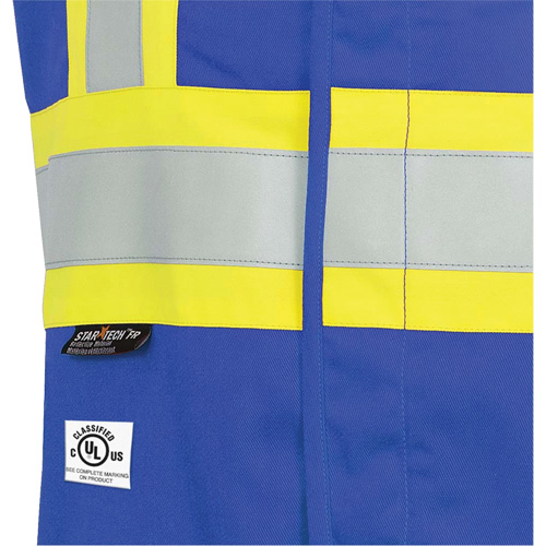 7730 Veste r&eacute;sistante aux arcs &eacute;lectriques FR-Tech, Petit, Bleu royal, 10 cal/cm² FMT Sales Ltd