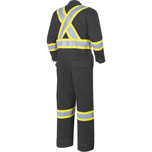 7702BKT FR-Tech&reg; Arc-Rated Coverall, Size 40 (Tall), Black, 10 cal/cm² FMT Sales Ltd
