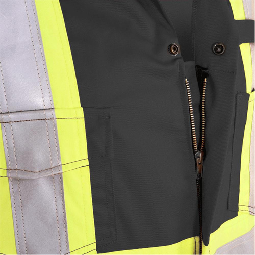 7702BKT FR-Tech&reg; Arc-Rated Coverall, Size 40 (Tall), Black, 10 cal/cm² FMT Sales Ltd