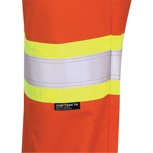 7763 Pantalon de s&eacute;curit&eacute; haute visibilit&eacute; r&eacute;sistant aux arcs &eacute;lectriques FR-Tech 88/12, 30, x 30, Orange haute visibilit&eacute;, 9,7 cal/cm² FMT Sales Ltd