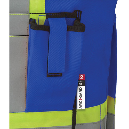 7733 Veste d'arpenteur ignifuge et r&eacute;sistant aux arcs &eacute;lectriques FR-Tech, Petit, Bleu royal, 9,7 cal/cm² FMT Sales Ltd