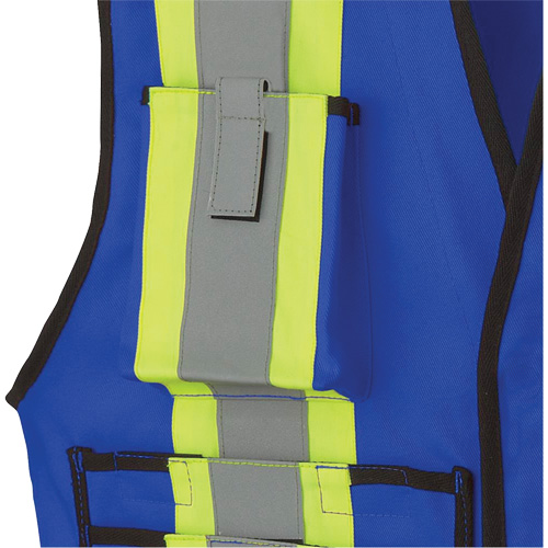 7733 Veste d'arpenteur ignifuge et r&eacute;sistant aux arcs &eacute;lectriques FR-Tech, Petit, Bleu royal, 9,7 cal/cm² FMT Sales Ltd