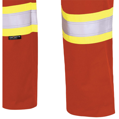 7765 Pantalon cargo de s&eacute;curit&eacute; haute visibilit&eacute; r&eacute;sistant aux arcs &eacute;lectriques FR-Tech 88/12, 30, x 32, Orange haute visibilit&eacute;, 10 cal/cm² FMT Sales Ltd