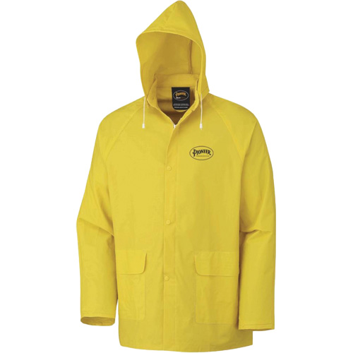 577J Veste imperm&eacute;able, Polyester/PVC, Petit, Jaune FMT Sales Ltd