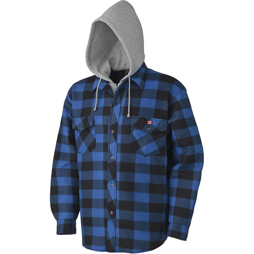 415SS Quilted Hooded Shirt, Men's, Small, Multi-Colour FMT Sales Ltd