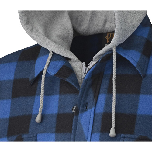 415SS Quilted Hooded Shirt, Men's, Small, Multi-Colour FMT Sales Ltd