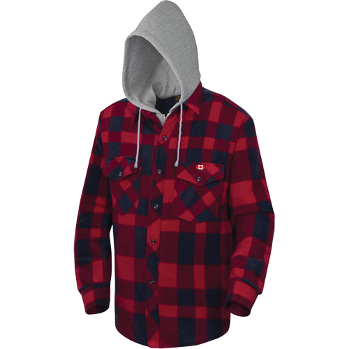 415RB Chemise &agrave; capuche matelass&eacute;e, Hommes, Petit, Multicolore FMT Sales Ltd
