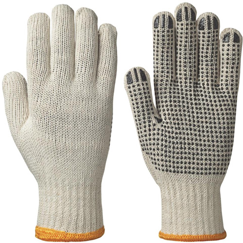 501 Gants tricot&eacute;s &agrave; points sur la paume, Poly/coton, T-Grand FMT Sales Ltd