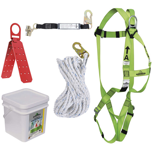 RK4-50 Ensemble de protection contre les chutes, Trousses pour couvreur de toit FMT Sales Ltd