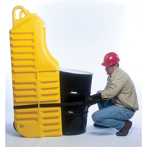 Chariot pour baril, 26,5'' lo x 26,5'' la x 5'' h, Cap. de d&eacute;versement 800 gal. US FMT Sales Ltd