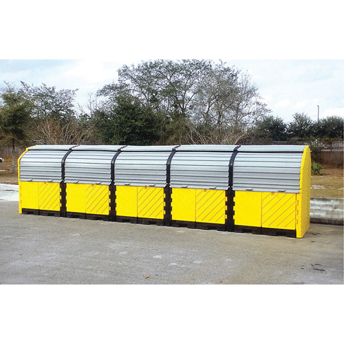 P20 Plus Ultra-Hard Top Spill Pallets&reg; without Drain, 312" L x 79" W x 62" H, 9000 lbs. Load Capacity FMT Sales Ltd