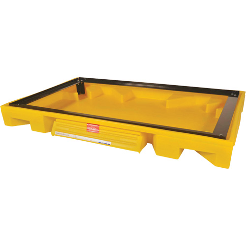 Double Drum Ultra-Safety Cabinet Bladder System&reg;, 63" L x 38.5" W x 6.3" H, 3000 lbs. Load Capacity FMT Sales Ltd