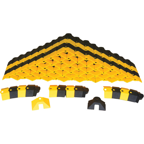 Bulk Box Ultra-Sidewinder Cable Protection System – 24 pieds, 288" x 9,8" x 1,4", 2000 lb (1 tonne) FMT Sales Ltd