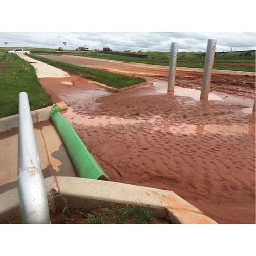 Green Ultra-Silt Dike&reg;, 7' L x 5' W FMT Sales Ltd