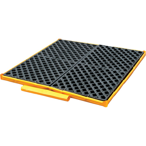 4-Drum Flexible Ultra-Spill Deck&reg; Bladder System, 110 US gal. Spill Capacity, 51" x 48" x 5" FMT Sales Ltd