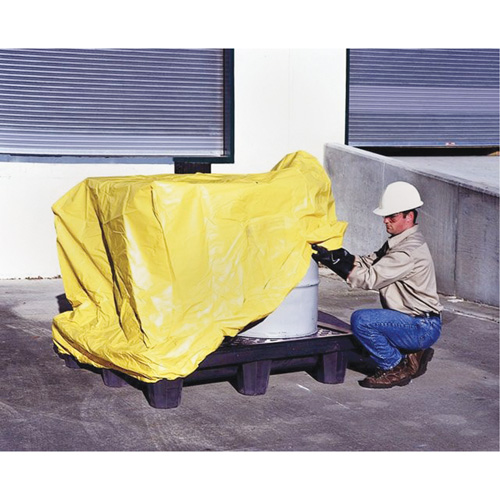 4-Drum Spill Pallet Pullover Cover FMT Sales Ltd