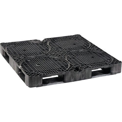 Ultra-Spill King palette seulement, 4 barils, Capacit&eacute; de d&eacute;versement 85 gal. US, 48,8" x 48,8" x 5,5" FMT Sales Ltd