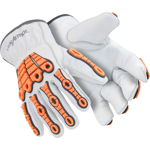 Gants r&eacute;sistants aux chocs Chrome SLT 4060, 6/T-petit, Paume en Ch&egrave;vre, Poignet &agrave; enfiler FMT Sales Ltd