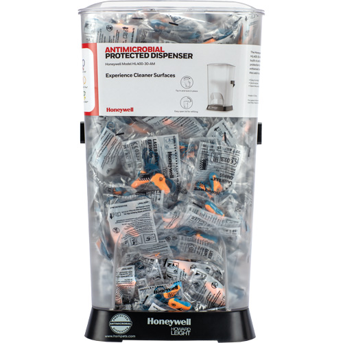 Distributeur de bouchons doreille filaires HL400 AM avec boîte de bouchons doreille LT-30 FMT Sales Ltd