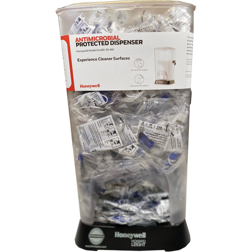 Distributeur de bouchons doreille filaires HL400 AM avec boîte de bouchons doreille AS-30W FMT Sales Ltd