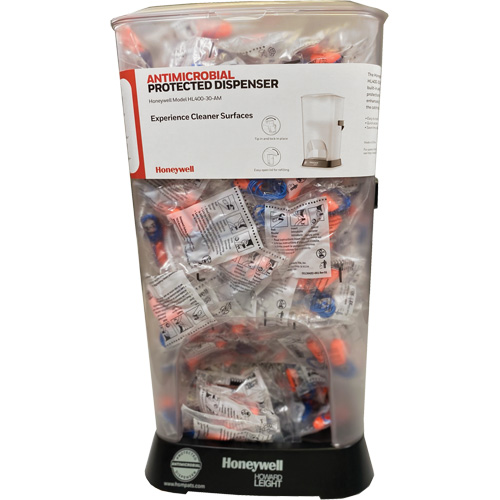 Distributeur de bouchons doreille filaires HL400 AM avec boîte de bouchons doreille XTR-30 FMT Sales Ltd