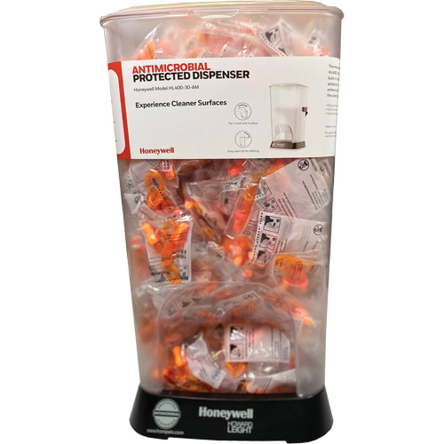 Distributeur de bouchons doreille filaires HL400 AM avec boîte de bouchons doreille TFP-30 FMT Sales Ltd