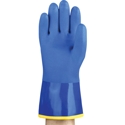 AlphaTec&reg; 23-202 PVC Gloves, Size 8, 11.8" L, Cotton, Fleece Inner Lining FMT Sales Ltd