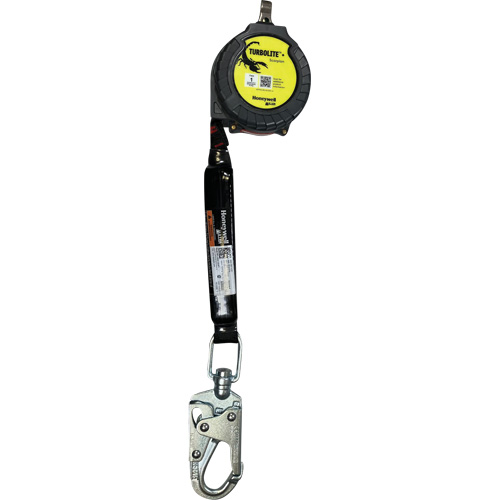 Miller TurboLite+ Scorpion Personal Fall Limiter, 9', Web, Swivel FMT Sales Ltd