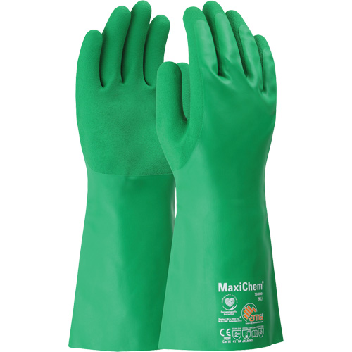 Gants r&eacute;sistants aux produits chimiques ATG MaxiChem, Taille Petit, 14" lo, Nitrile FMT Sales Ltd