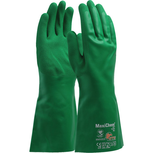 Gants r&eacute;sistants aux produits chimiques ATG MaxiChem Cut, Taille Petit, 14" lo, Nitrile FMT Sales Ltd