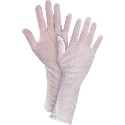 Gants d'inspection l&eacute;gers, Poly/coton, Poignet &agrave; ourlet, Hommes FMT Sales Ltd