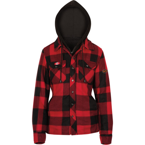 415RBW Chemise &agrave; capuche matelass&eacute;e, Femmes, T-petit, Multicolore FMT Sales Ltd