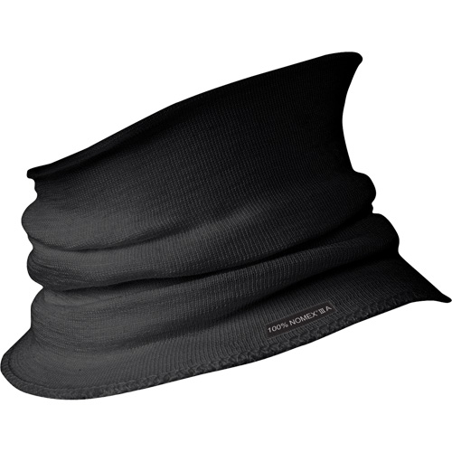 C207BK Flame Resistant Neck Warmer & Windguard, Black, Nomex&reg; FMT Sales Ltd