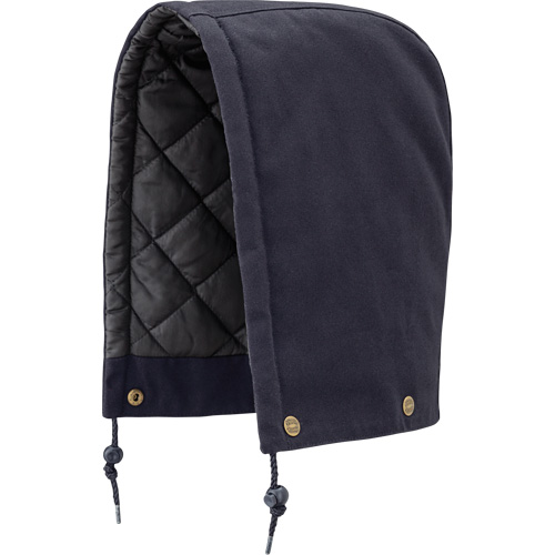 538 Capuchon pour parka, blouson aviateur ou combinaison de s&eacute;curit&eacute; matelass&eacute;e, Bleu marin, Coton FMT Sales Ltd