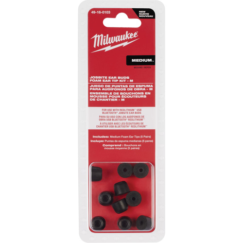 Medium Jobsite Ear Buds Ear Tip Kits FMT Sales Ltd