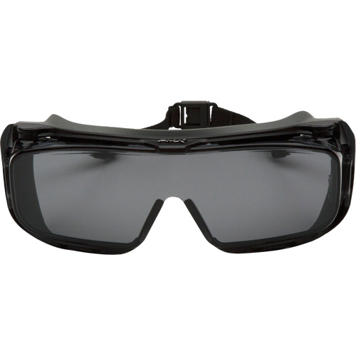 Lunettes &agrave; coques de s&eacute;curit&eacute; Cappture Plus, Lentille Gris, Antibu&eacute;e, Ventilation Ferm&eacute; FMT Sales Ltd
