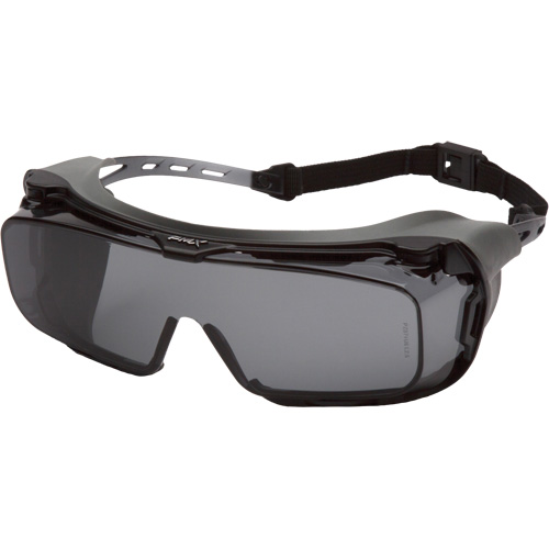 Cappture Safety Glasses, Grey Lens, Anti-Fog, ANSI Z87+/Meets/Exceeds CSA Z94.3 FMT Sales Ltd